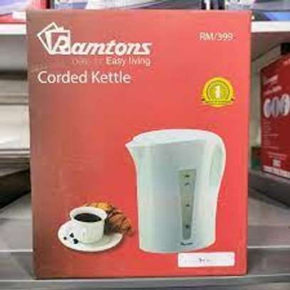 RAMTONS CORDED ELECTRIC KETTLE 1.7 LITERS WHITE image 3