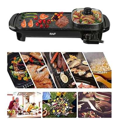 RAF Steamboat Smokeless Griddle Pan 2 In 1 image 2