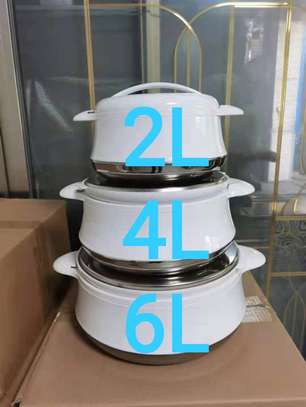 Hotpot 3pc set  ❇️ Colour WHITE Available. image 2