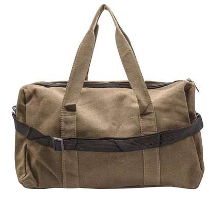 Trendy khaki travel bags image 3