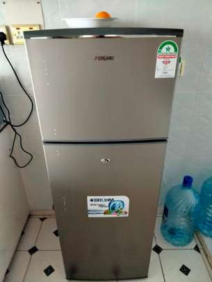 Bruhm BFD-200MD Double Door Refrigerator, 215L image 1