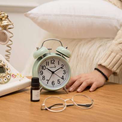 SHARP Twin Bell Alarm Clock, Loud image 2