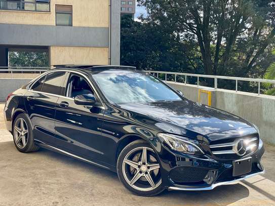 Mercedes Benz C-Class Black with Sunroof AMG image 3