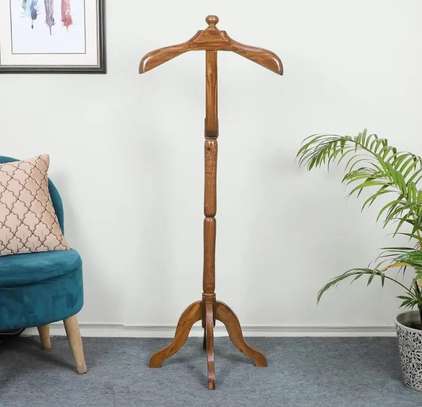 Coat Hanger: Office Wooden Coat Stand, Sleek & Practical image 4