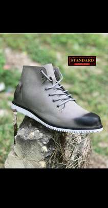 Timberland Gray Boots image 1