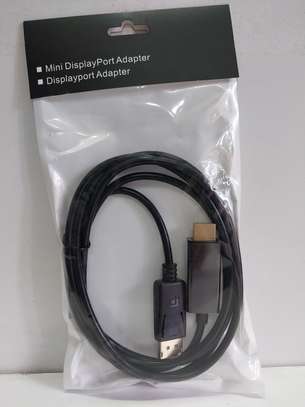 Video Cable 1.5 m DisplayPort to HDMI Cable Converter image 3