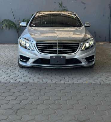 Mercedes Benz S400h 2018silver image 1