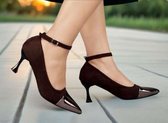 Beautiful ladies coffee royal heels image 3