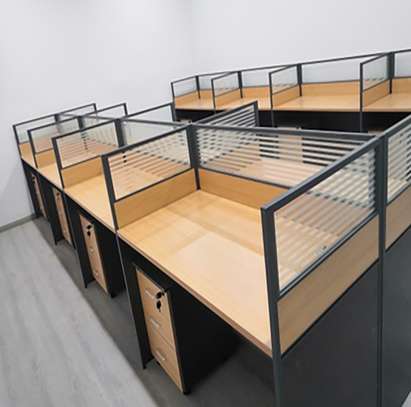 Office Workstation;4-Way Modular Office Workstation image 5
