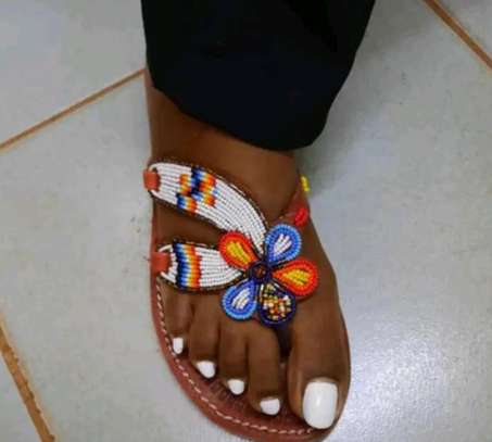 Women leather sandals image 3