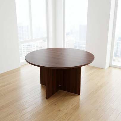 Round  Wooden Conference Table image 8
