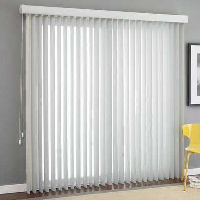 Blinds; Vertical Home Office Curtain Blinds image 6