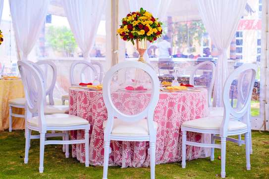 Shimmer walls,tents,tables ,chairs and general decorations image 3