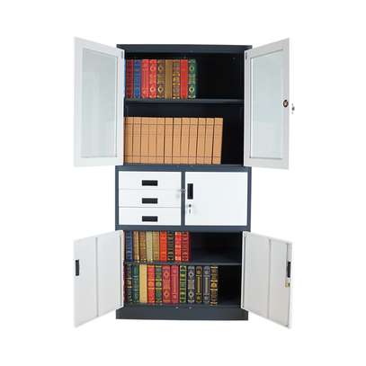Office Cabinet : 2-Door Steel Office Cabinet with Safe image 3
