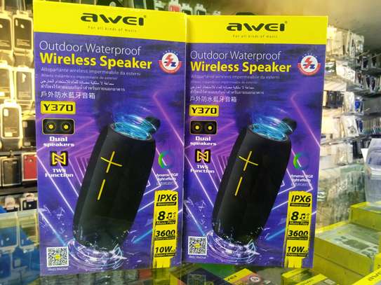 High quality Awei Y370 Portable Bluetooth Wireless Speaker image 1
