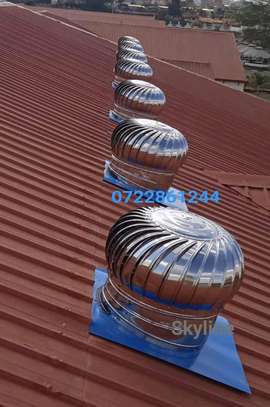 Cyclone Roof Ventilators/Wind Drive Cyclone Fans image 2