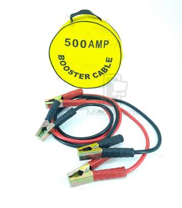 Genuine 500 Amps, 2-Meter, Booster Cables Jumper Cables image 1