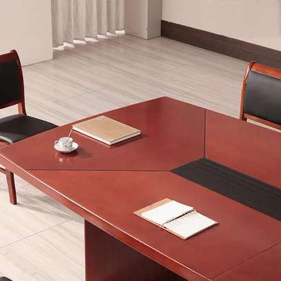 Boardroom Table: 3000mm Executive Integrated Boardroom Table image 2