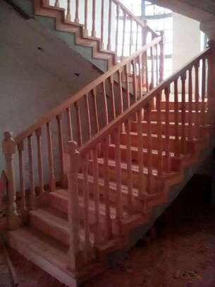 Mahogany stairs & steps sales and installation image 3