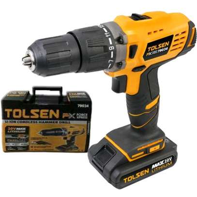 LI-ION Cordless Drill with impact function (INDUSTRIAL) image 2
