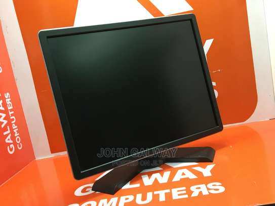 17" inch monitor with a vga and display port image 1