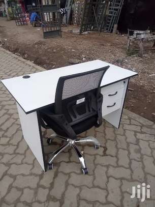 Office table desk with a seat image 1