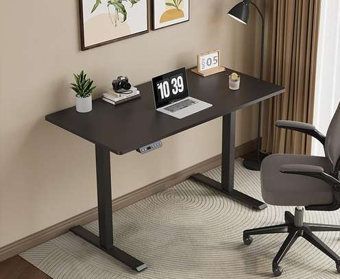 Office Desk : Electric Height Lift Smart Computer Desk image 11