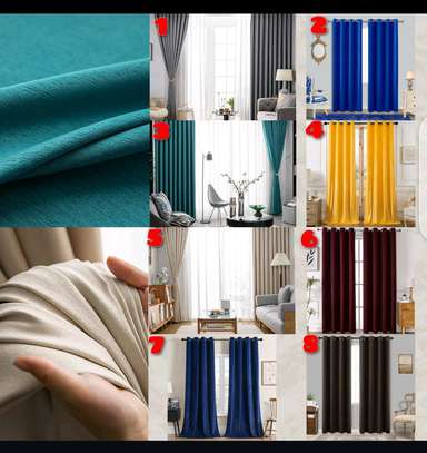 3 pcs curtain set. image 1