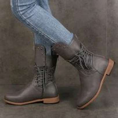 Leather Ladies Ankle Boots image 3