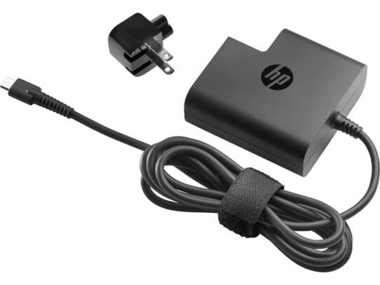 Original HP USB-C Type C square Power Adapter 65W image 3