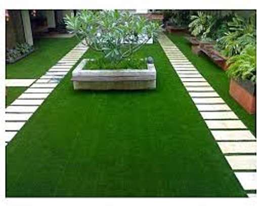 own compound grass carpet ideas image 2