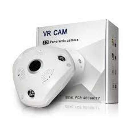 360 Degree VR Panoramic Fisheye CCTV Indoor Camera image 1