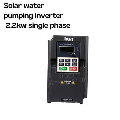 Solar water  pumping inverter  2.2kw single phase image 1