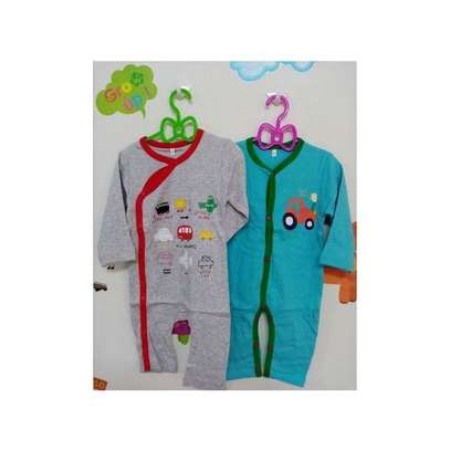 2PCS Baby Romper/Sleepsuit-BOYS (MULTICOLOUR) image 1
