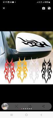 Car Side Mirrors Stickers image 10