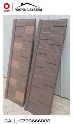 Stone Coated Roofing tiles- CNBM Shingle Coffee Brown image 1