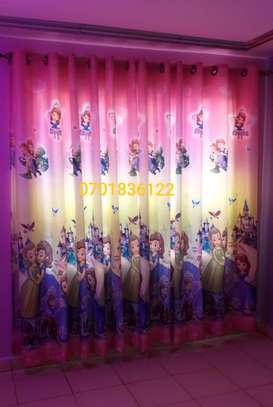 Colorful kids curtains image 4