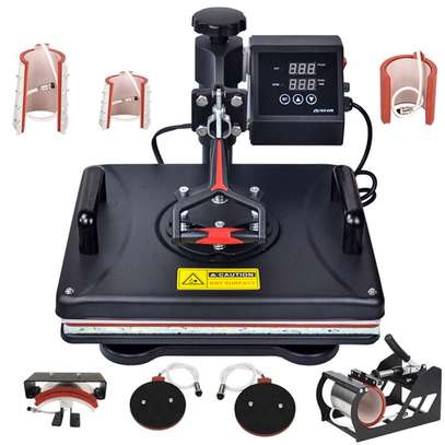 8 in 1 Heat Press Machine for T-Shirts 12 x 15 Inch Upgrade image 1