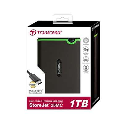 Transcend 1 TB Storejet External Memory Hard Disk image 2
