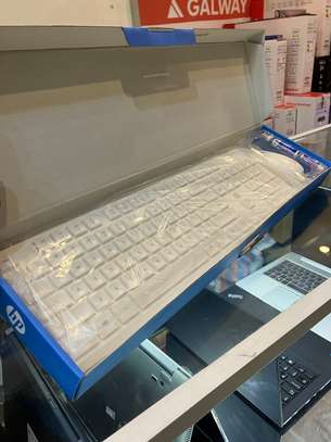 Wireless Keyboard & Mouse Color White HP CS10 image 3