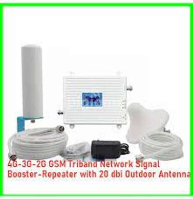 GSM Mobile Cell Phone Network Signal Booster Complete Set image 2