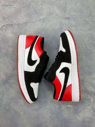 Nike Air Jordan 1 Low Men Shoes-Red image 1