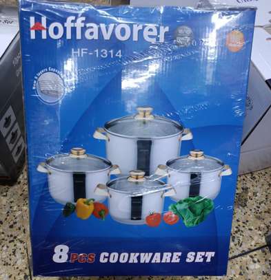 Hoffover 8pcs cookware set image 1