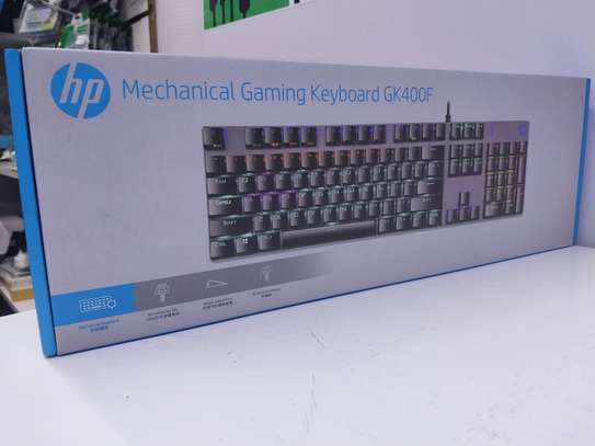 HP GK400F Gaming RGB Mechanical Keyboard Blue switch image 1