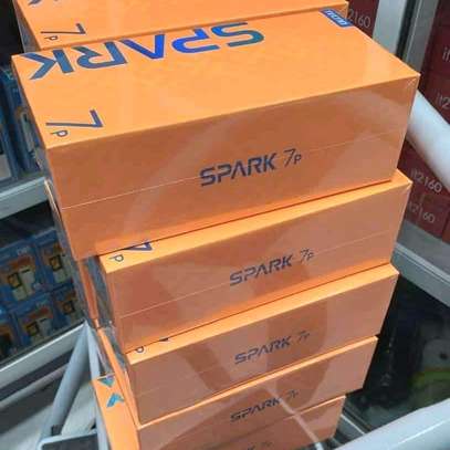 Tecno Spark 7p 64gb 4gb Ram 5000mAh battery, offer+1 Year Warranty image 1