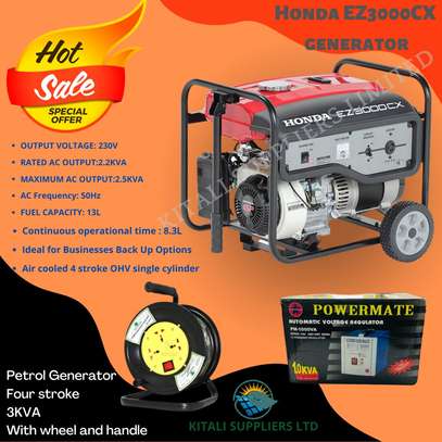Honda Generator EZ3000 with free gifts image 1