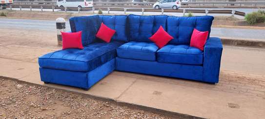 L shape 6seater made by hand wood and good quality material image 4
