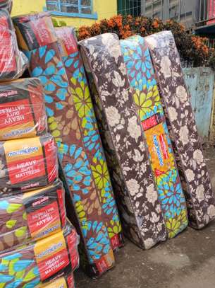 Multi-Colored Heavy Duty Quilted Mattresses. Free Delivery image 1