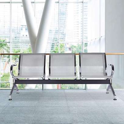 3-Linked Padded Waiting Bench image 5