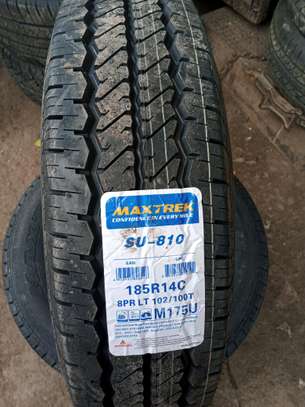 185R14C(8PLY) Brand new maxtrek tyres image 1